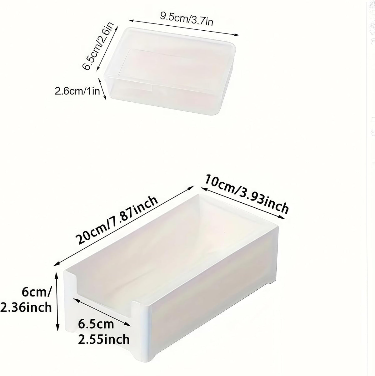 LO96 Kabel-Organizer-Box mit 7 Fächern und Kabelbindern