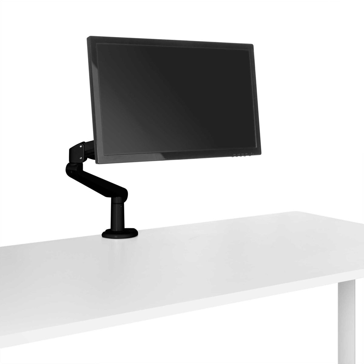 PREMIUM Monitorhalter mit Gasfeder | schwarz